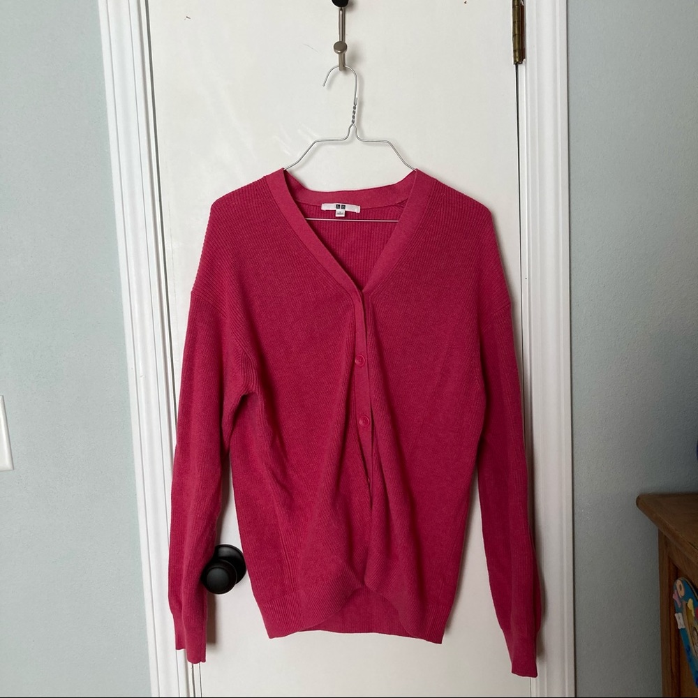 Uniqlo Cotton cashmere cardigan